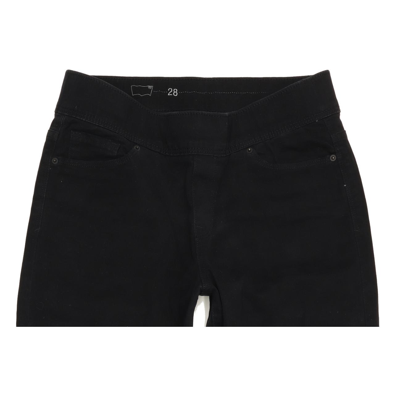 Levi's No zip fly Women Black Skinny Regular Stretch Leggings W28 L29