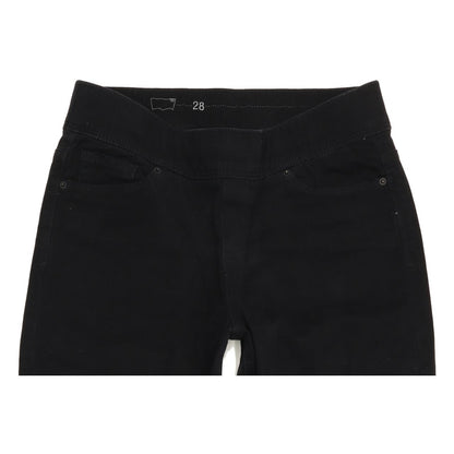 Levi's No zip fly Women Black Skinny Regular Stretch Leggings W28 L29