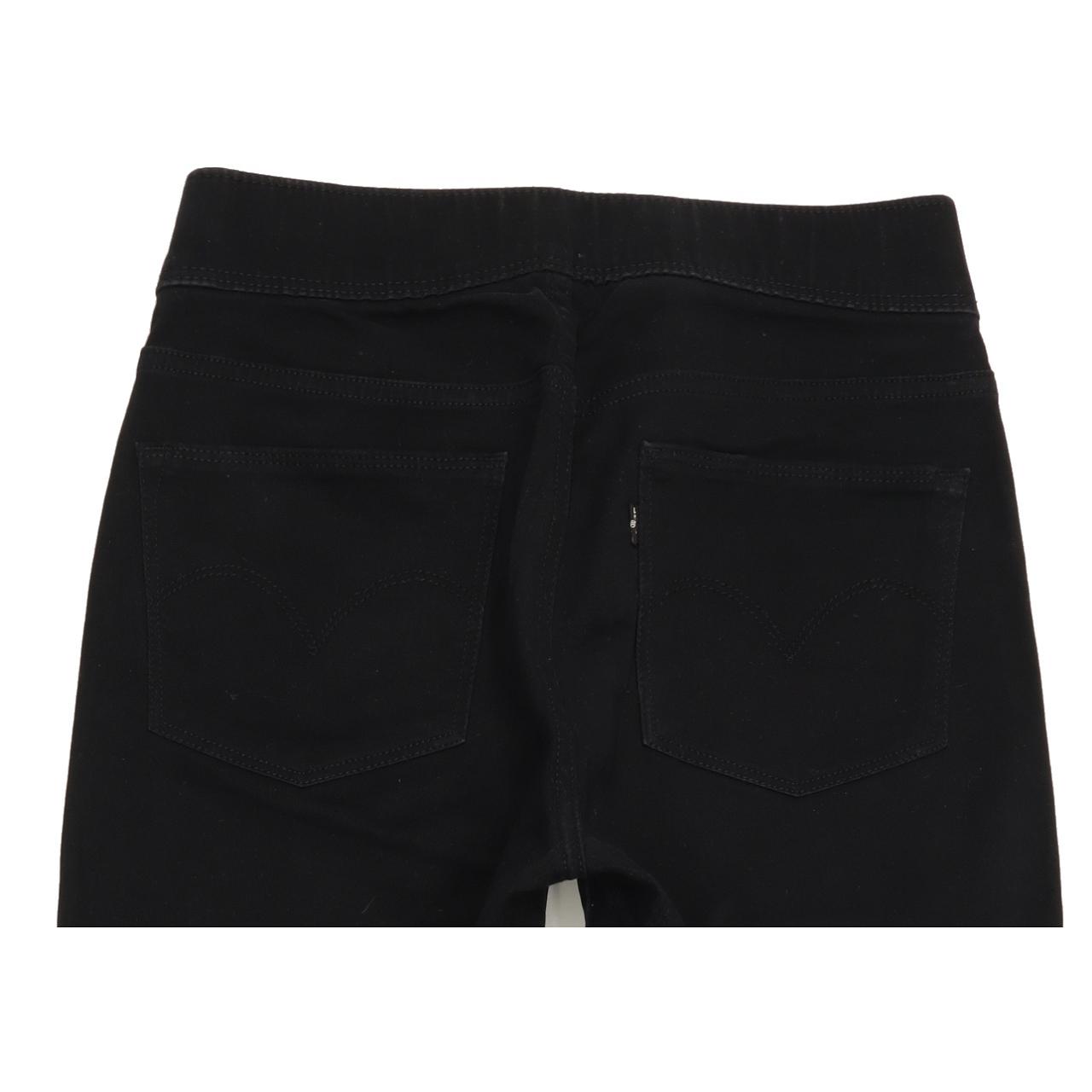 Levi's No zip fly Women Black Skinny Regular Stretch Leggings W28 L29