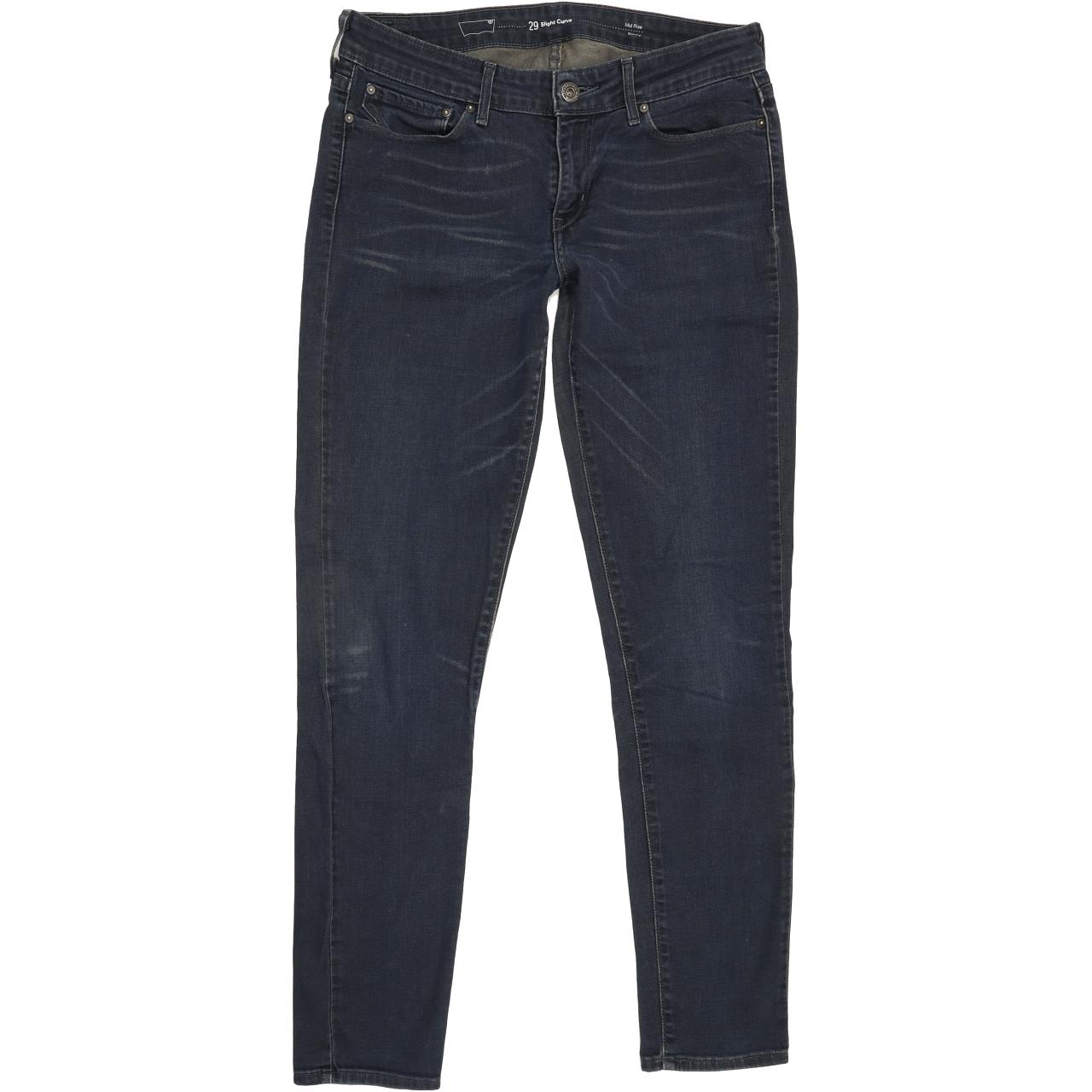 Levi's Slight Curve Women Blue Skinny Regular Stretch Jeans W29 L31