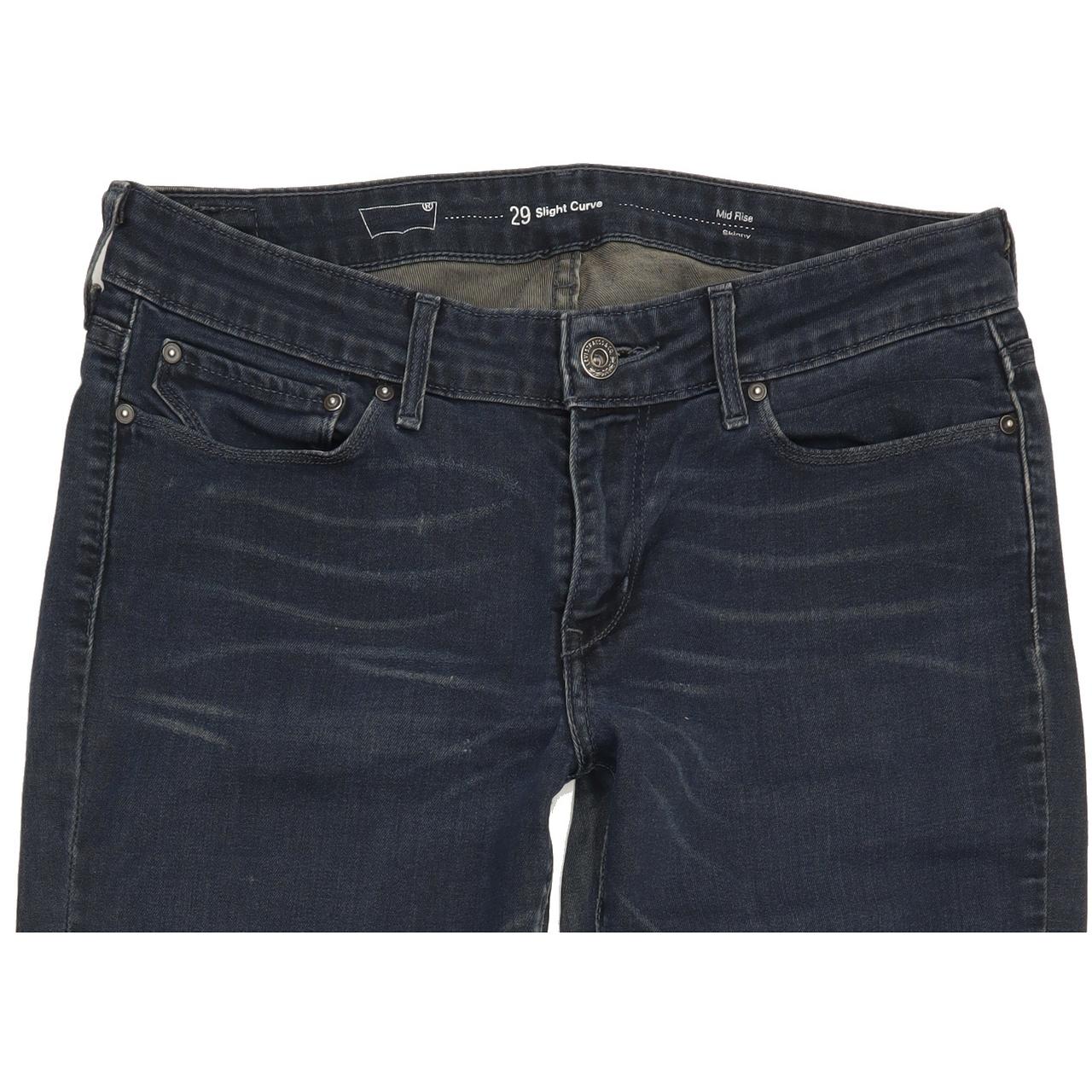 Levi's Slight Curve Women Blue Skinny Regular Stretch Jeans W29 L31