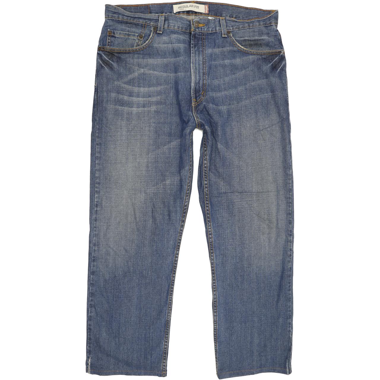 Levi's 505 Men Blue Straight Regular Jeans W36 L28