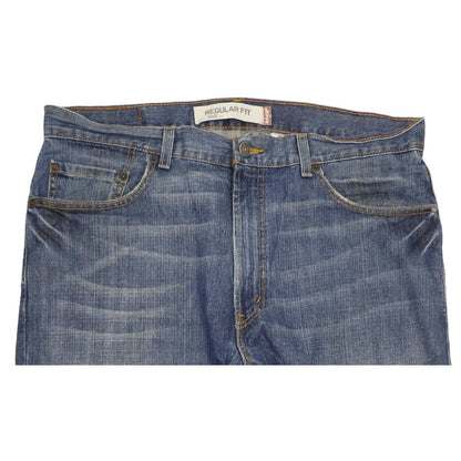 Levi's 505 Men Blue Straight Regular Jeans W36 L28