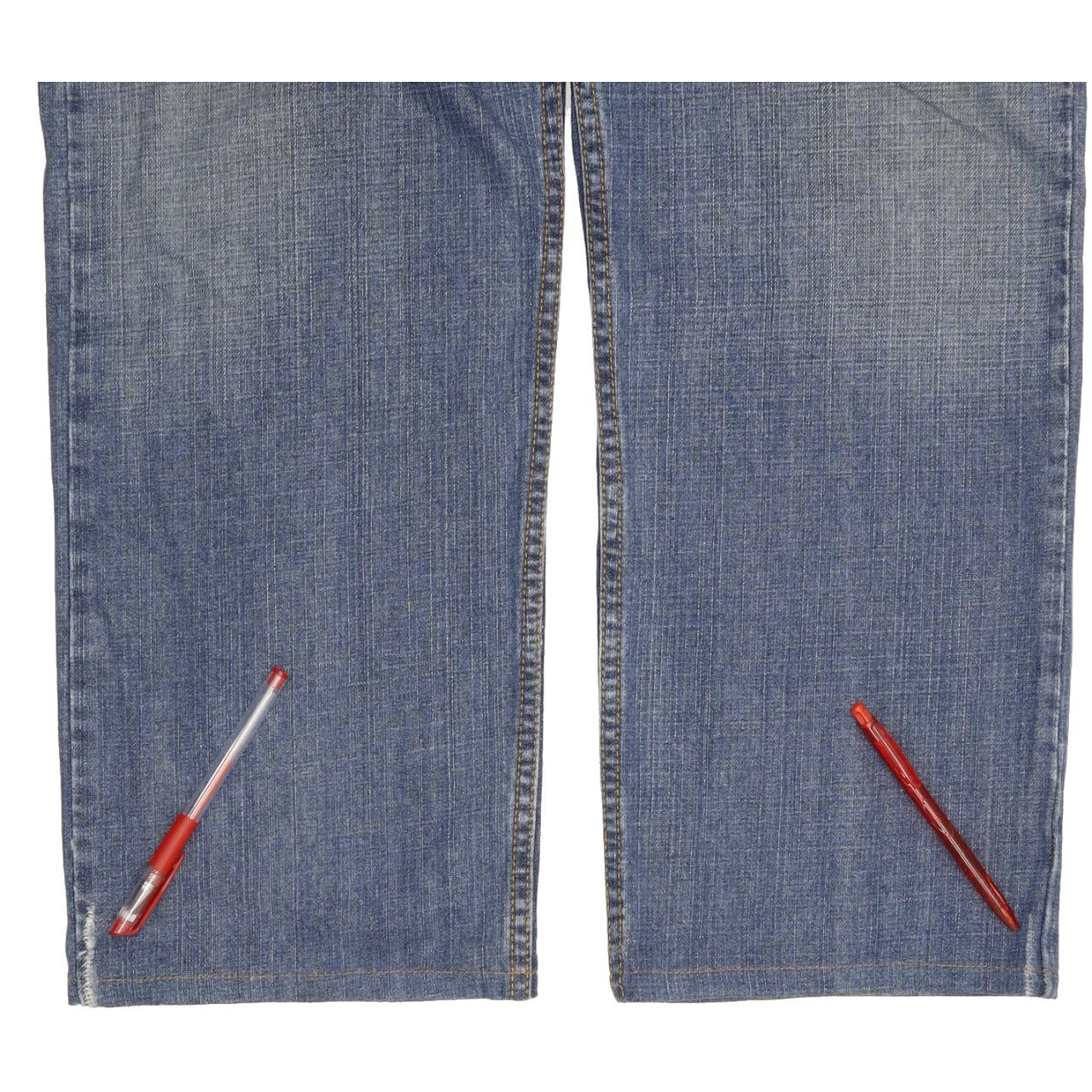 Levi's 505 Men Blue Straight Regular Jeans W36 L28