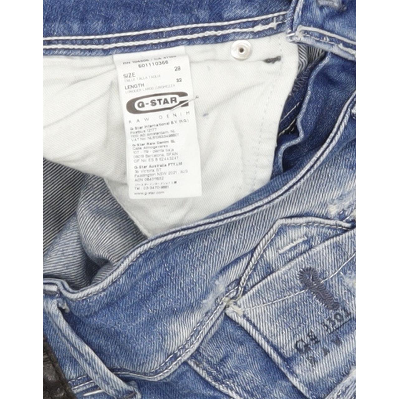 G-Star Fender Women Blue Skinny Slim Stretch Jeans W28 L33