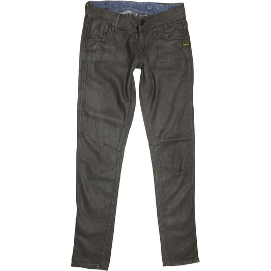 G-Star Fender Women Grey Skinny Regular Stretch Jeans W30 L33