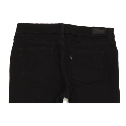 Levi's Slight Curve Women Black Straight Regular Stretch Jeans W30 L30