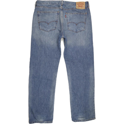 Levi's 505 Men Blue Straight Regular Jeans W36 L32
