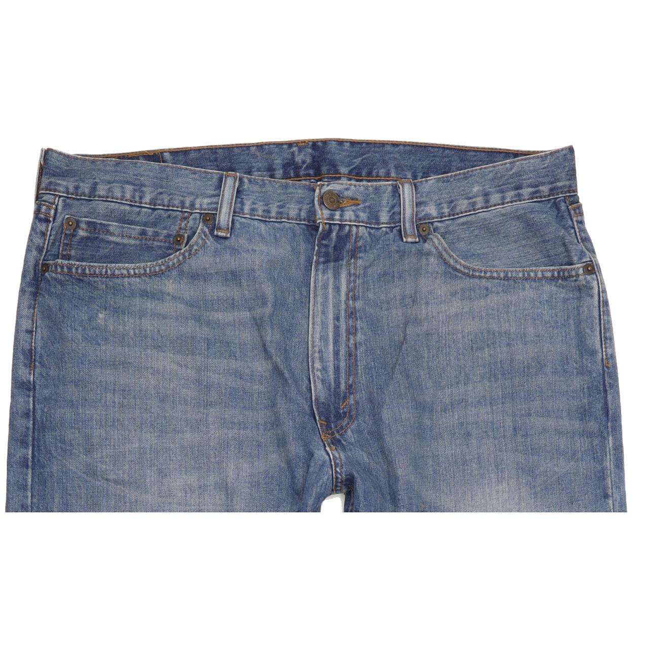 Levi's 505 Men Blue Straight Regular Jeans W36 L32