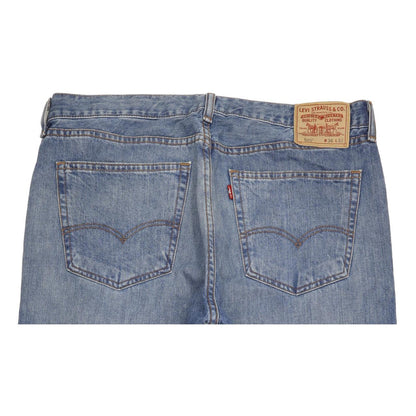 Levi's 505 Men Blue Straight Regular Jeans W36 L32