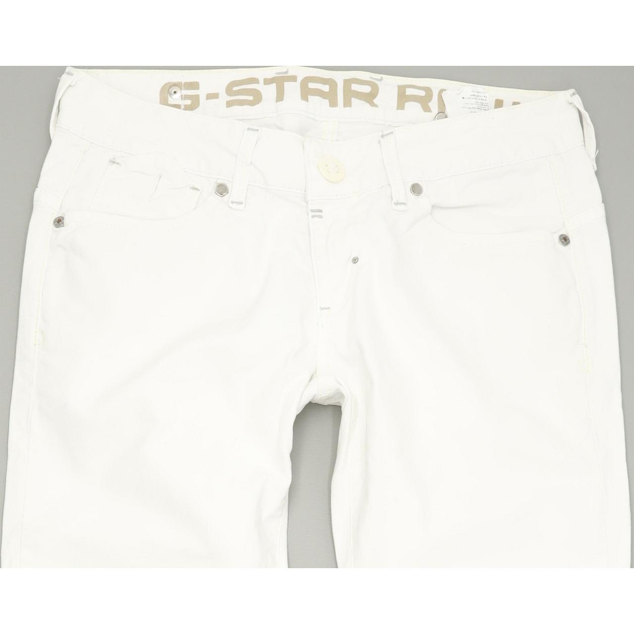 G-Star Corvet Women White Tapered Regular Stretch Jeans W29 L30