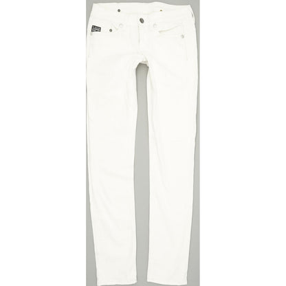 G-Star Women White Skinny Slim Stretch Jeans W26 L32