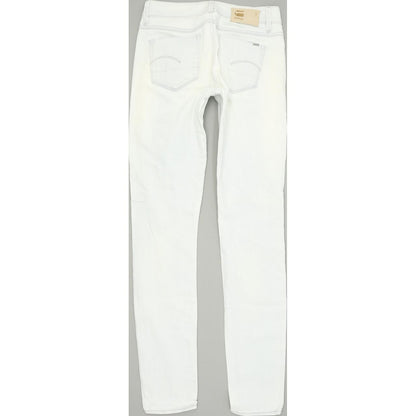 G-Star 3301 Contour High Women Blue Skinny Slim Stretch Jeans W25 L30