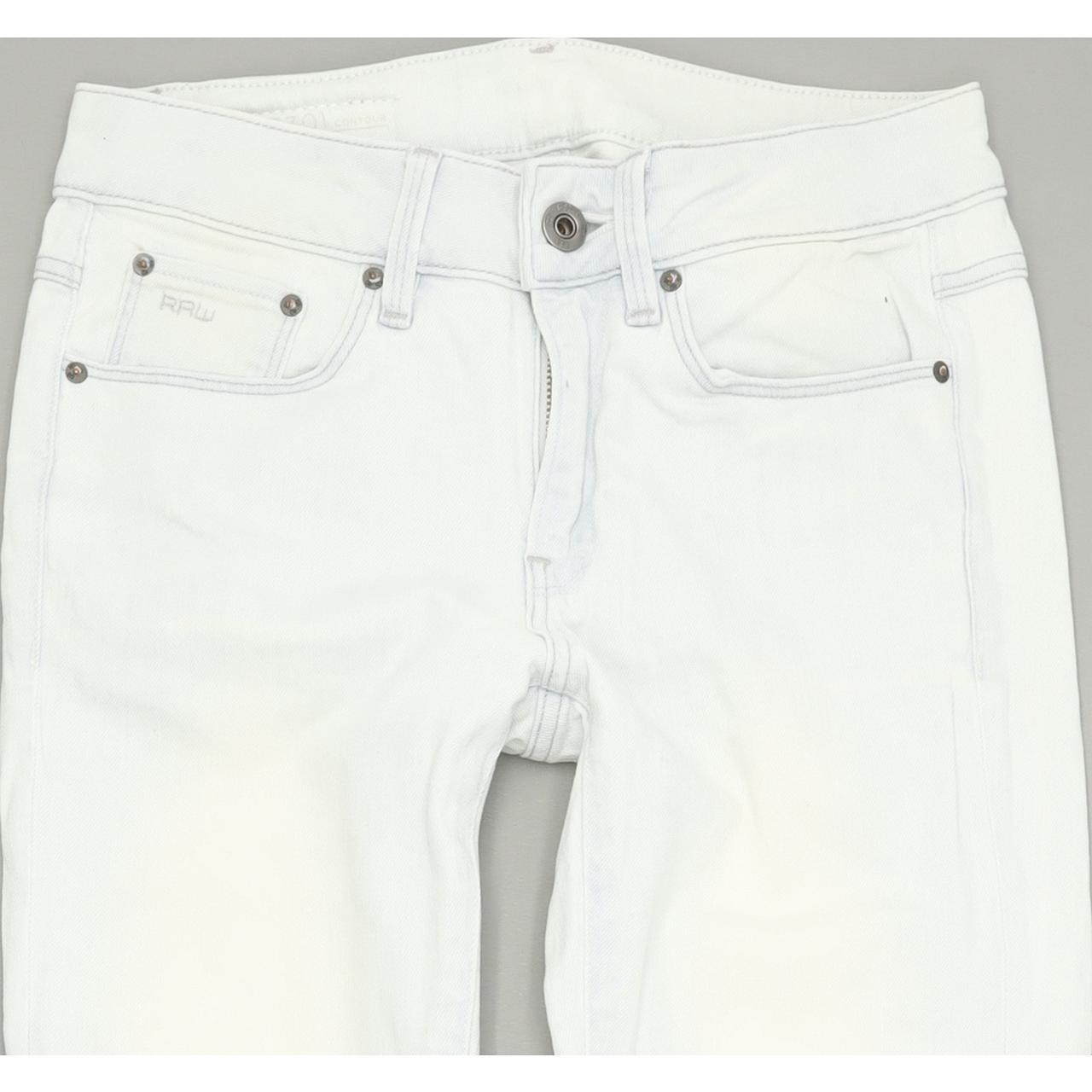 G-Star 3301 Contour High Women Blue Skinny Slim Stretch Jeans W25 L30