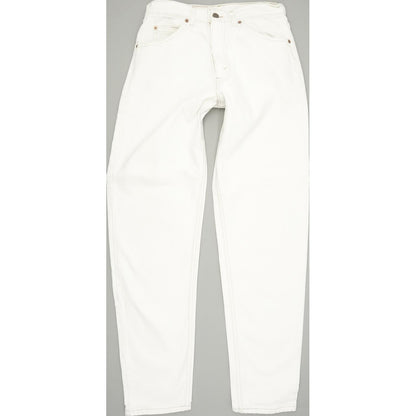 Levi's 550 Made in USA White Tapered Relaxed Mom Jeans High Waisted W31 L32