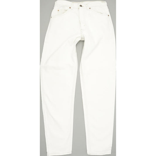 Levi's 550 Made in USA White Tapered Relaxed Mom Jeans High Waisted W31 L32