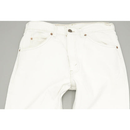 Levi's 550 Made in USA White Tapered Relaxed Mom Jeans High Waisted W31 L32