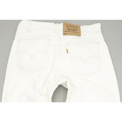 Levi's 550 Made in USA White Tapered Relaxed Mom Jeans High Waisted W31 L32