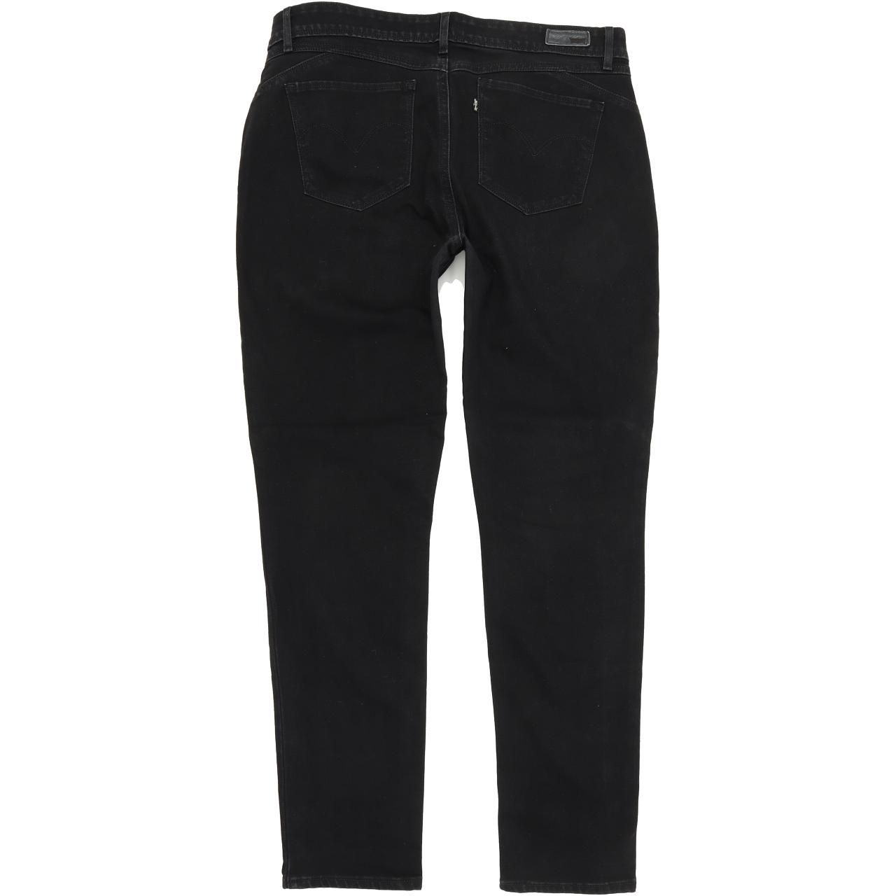 Levi's Revel Women Black Skinny Slim Stretch Jeans W33 L31