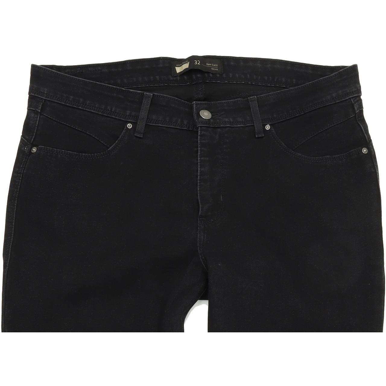 Levi's Revel Women Black Skinny Slim Stretch Jeans W33 L31