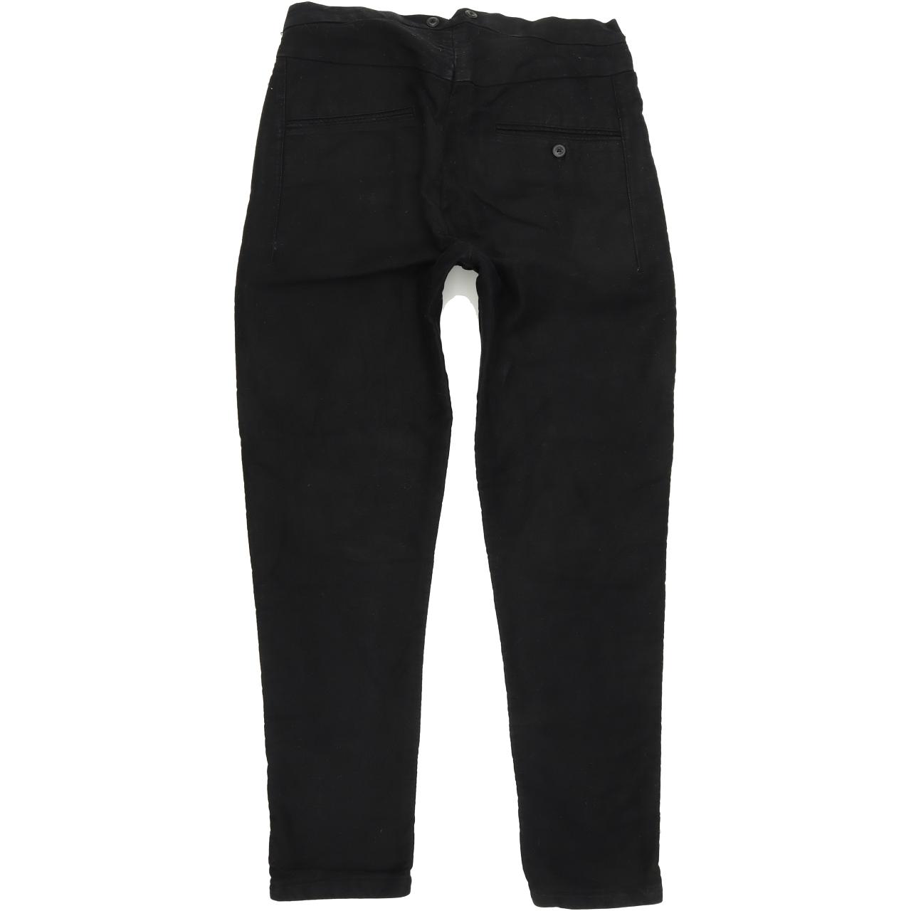 G-Star Mae Black Tapered Regular Chino Jeans High Waisted W27 L32