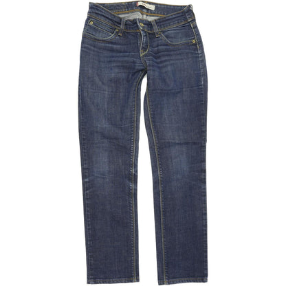 Levi's 571 Women Blue Straight Slim Stretch Jeans W28 L28