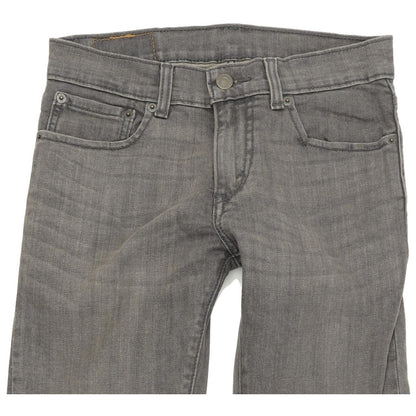 Levi's 510 Kids Grey Skinny Slim Stretch Jeans W26 L28