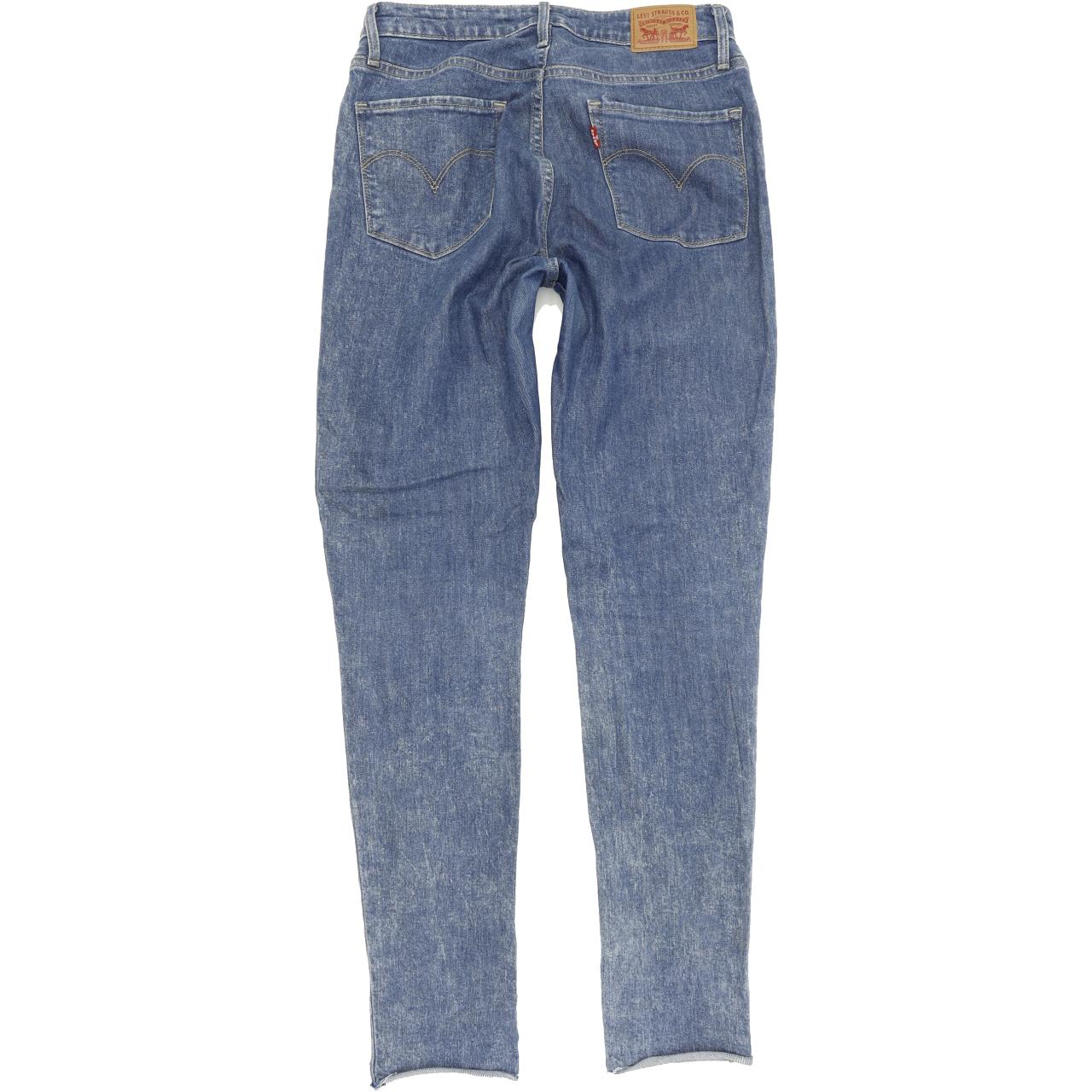 Levi's 721 High Rise Women Blue Skinny Slim Stretch Jeans W29 L31