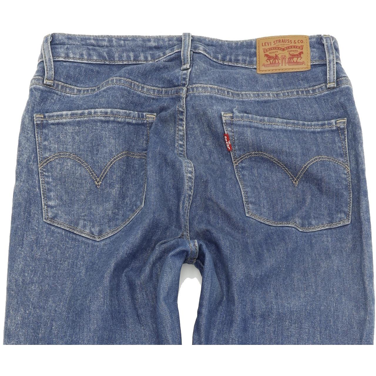 Levi's 721 High Rise Women Blue Skinny Slim Stretch Jeans W29 L31