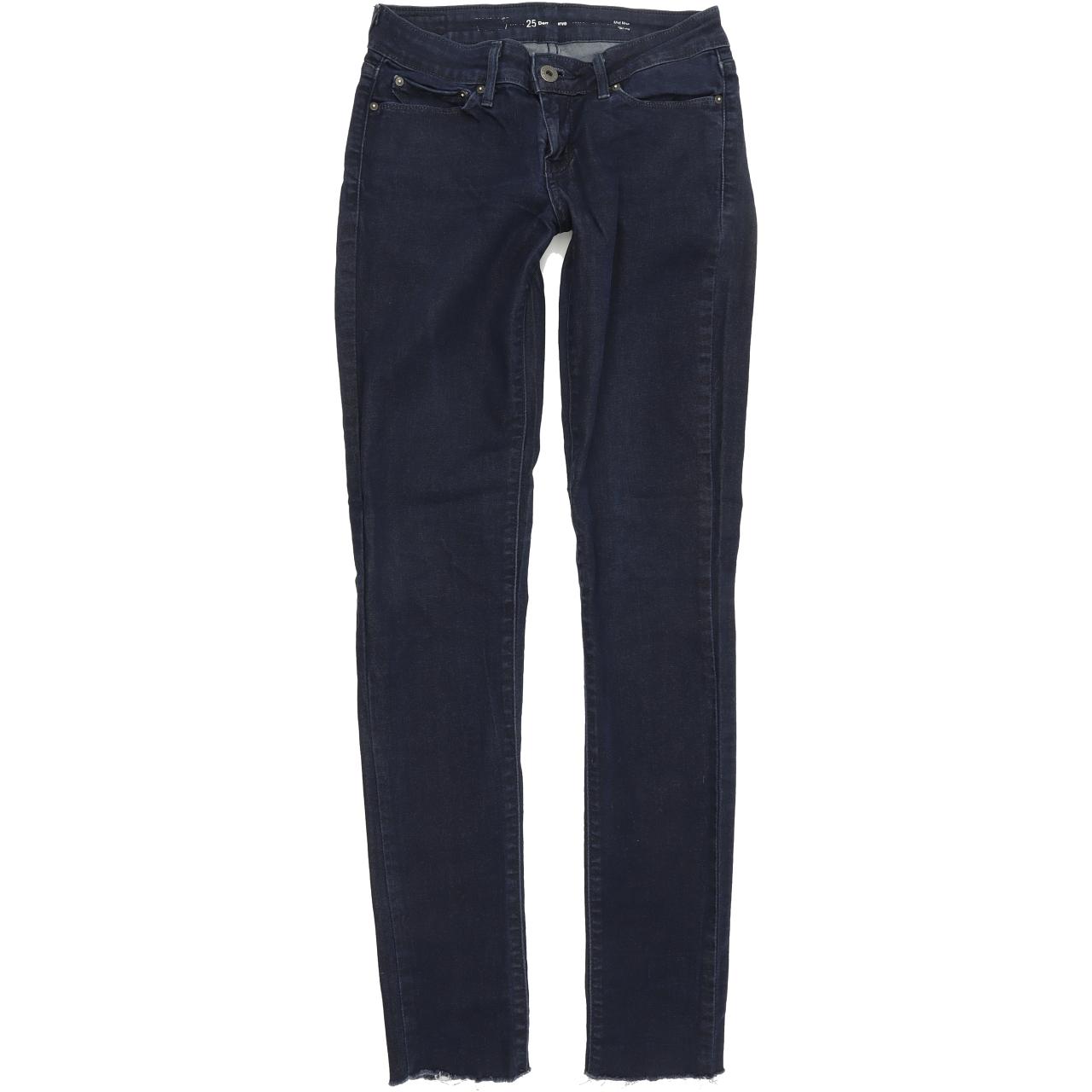 Levi's Demi Curve Women Blue Skinny Slim Stretch Jeans W25 L31