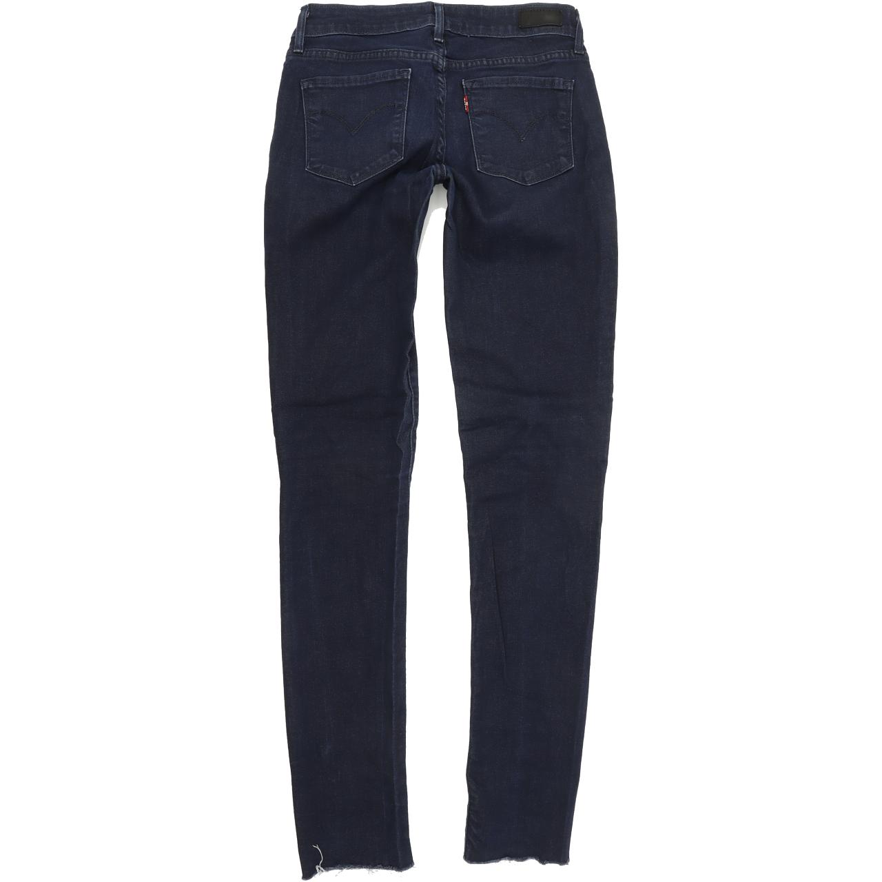 Levi's Demi Curve Women Blue Skinny Slim Stretch Jeans W25 L31