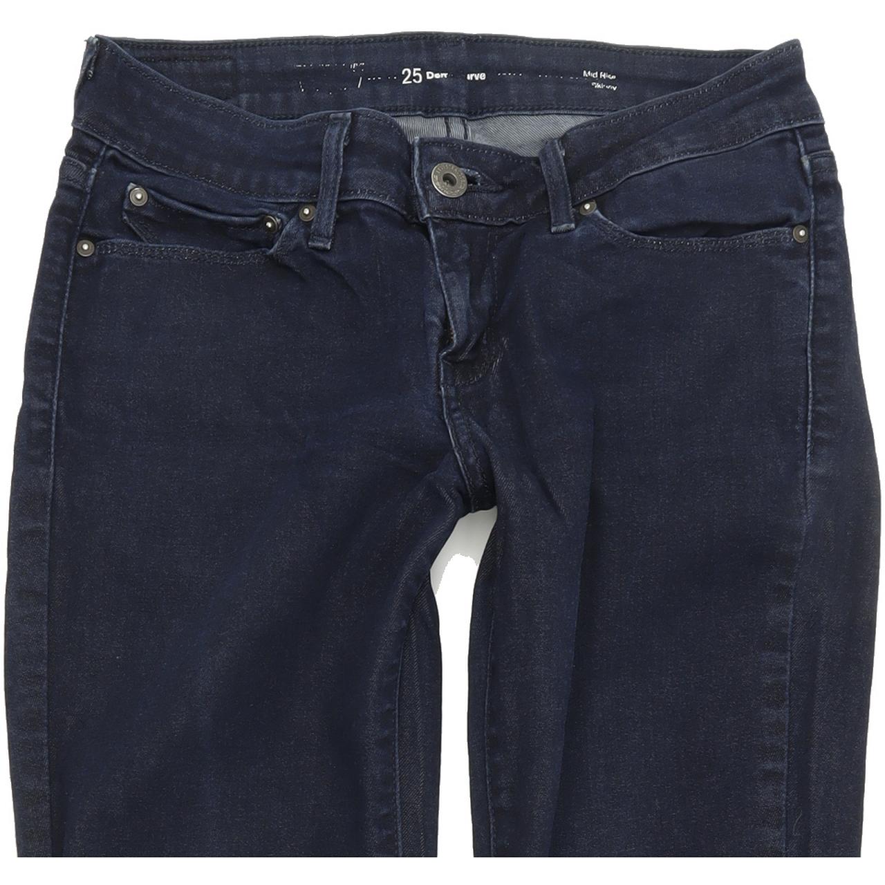 Levi's Demi Curve Women Blue Skinny Slim Stretch Jeans W25 L31
