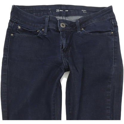 Levi's Demi Curve Women Blue Skinny Slim Stretch Jeans W25 L31