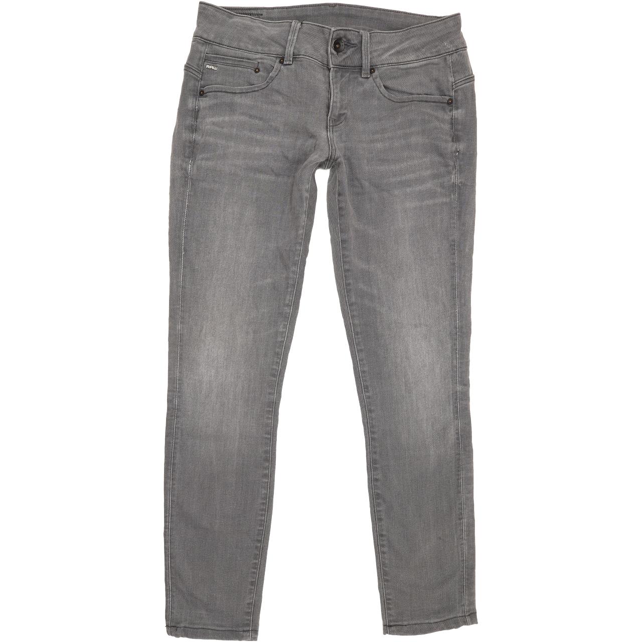 G-Star Midge Cody Women Grey Skinny Slim Stretch Jeans W28 L28