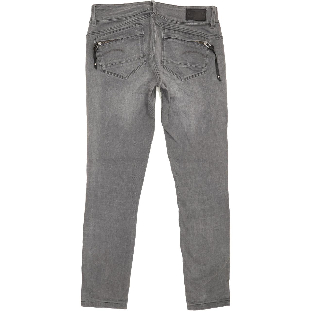 G-Star Midge Cody Women Grey Skinny Slim Stretch Jeans W28 L28