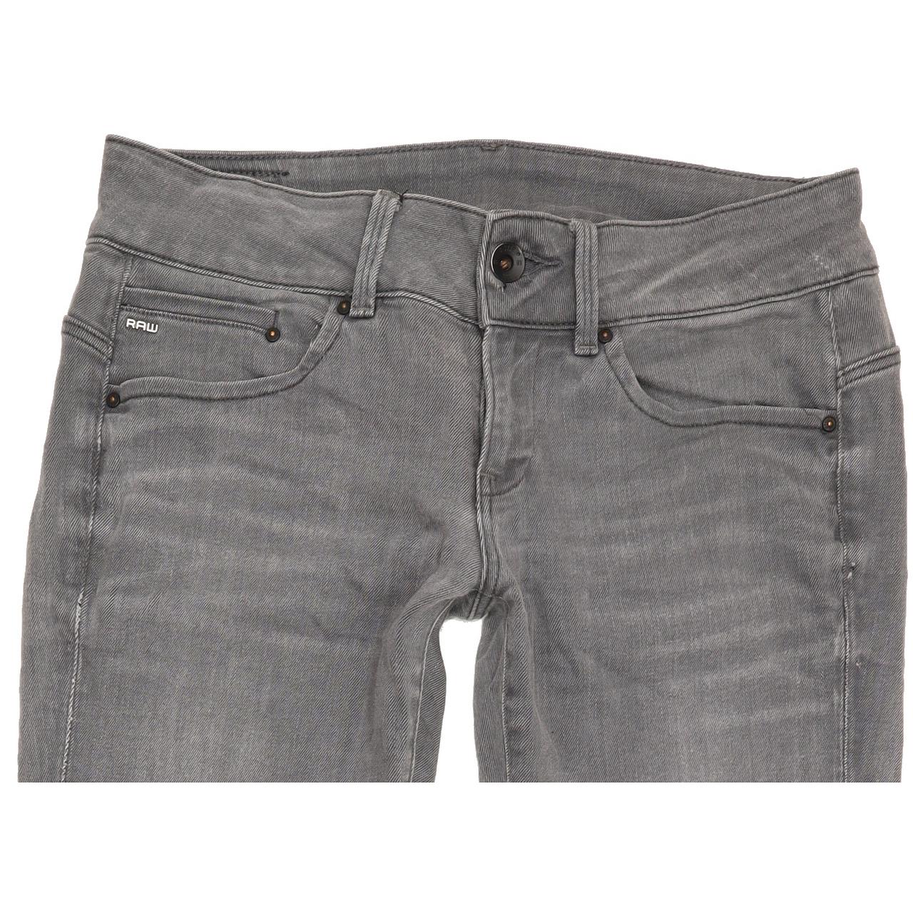 G-Star Midge Cody Women Grey Skinny Slim Stretch Jeans W28 L28