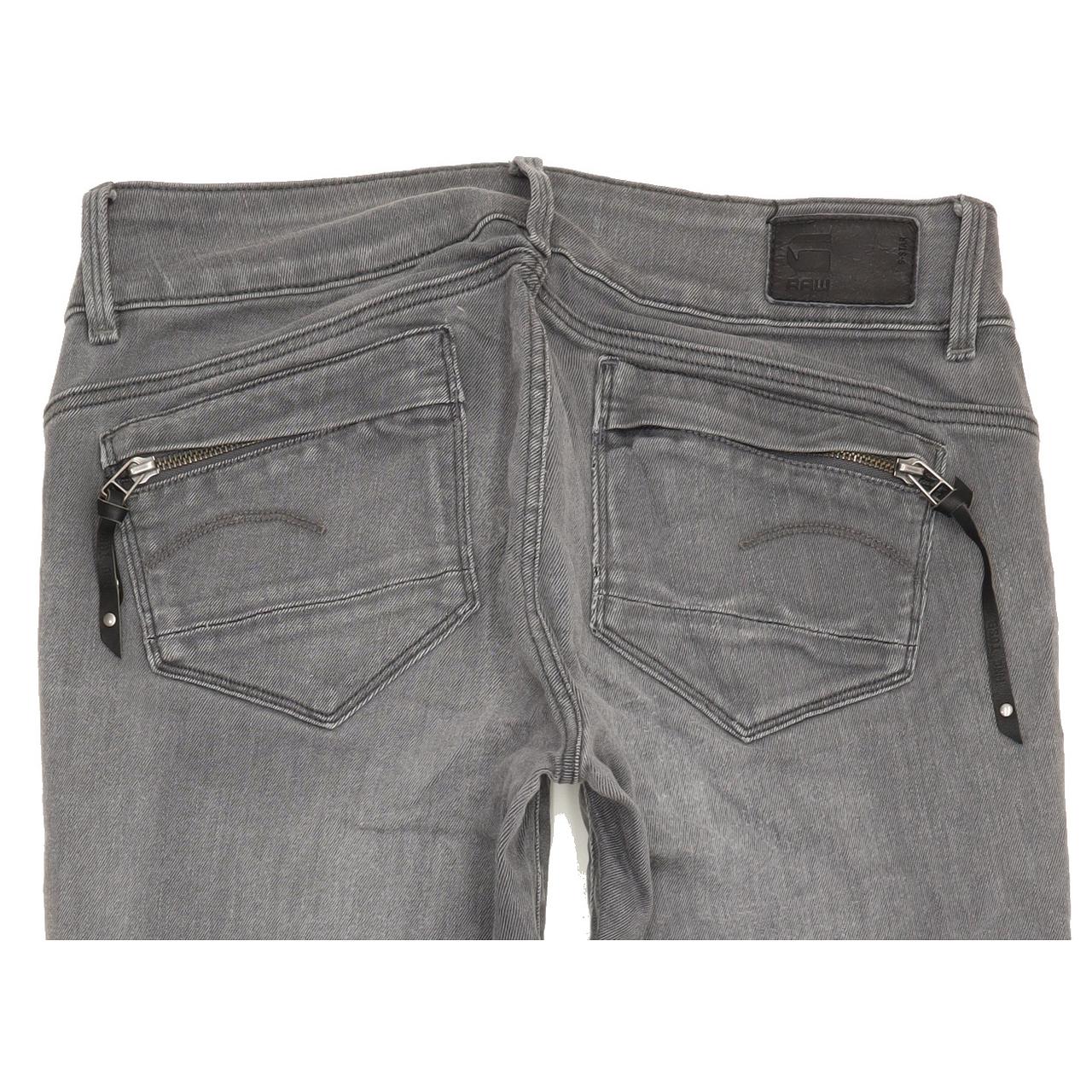 G-Star Midge Cody Women Grey Skinny Slim Stretch Jeans W28 L28