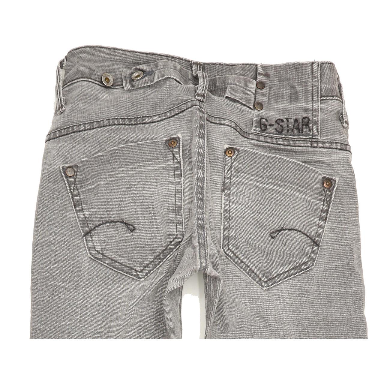 G-Star Midge Women Grey Skinny Slim Stretch Jeans W25 L32