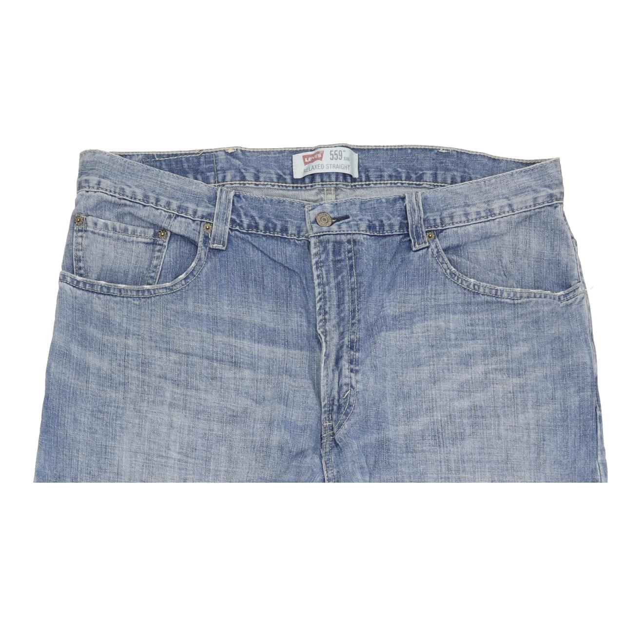 Levi's 559 Men Blue Straight Relaxed Jeans W38 L31