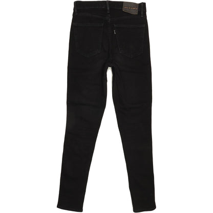 Levi's Line 8 Women Black Skinny Slim Stretch Jeans W26 L29
