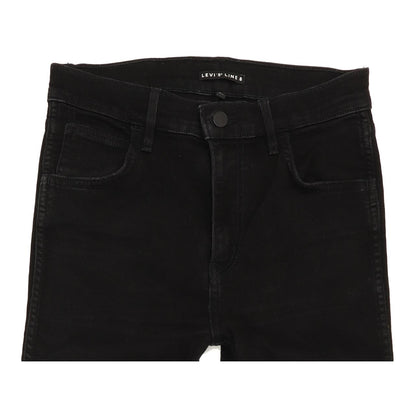 Levi's Line 8 Women Black Skinny Slim Stretch Jeans W26 L29