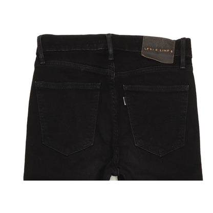 Levi's Line 8 Women Black Skinny Slim Stretch Jeans W26 L29