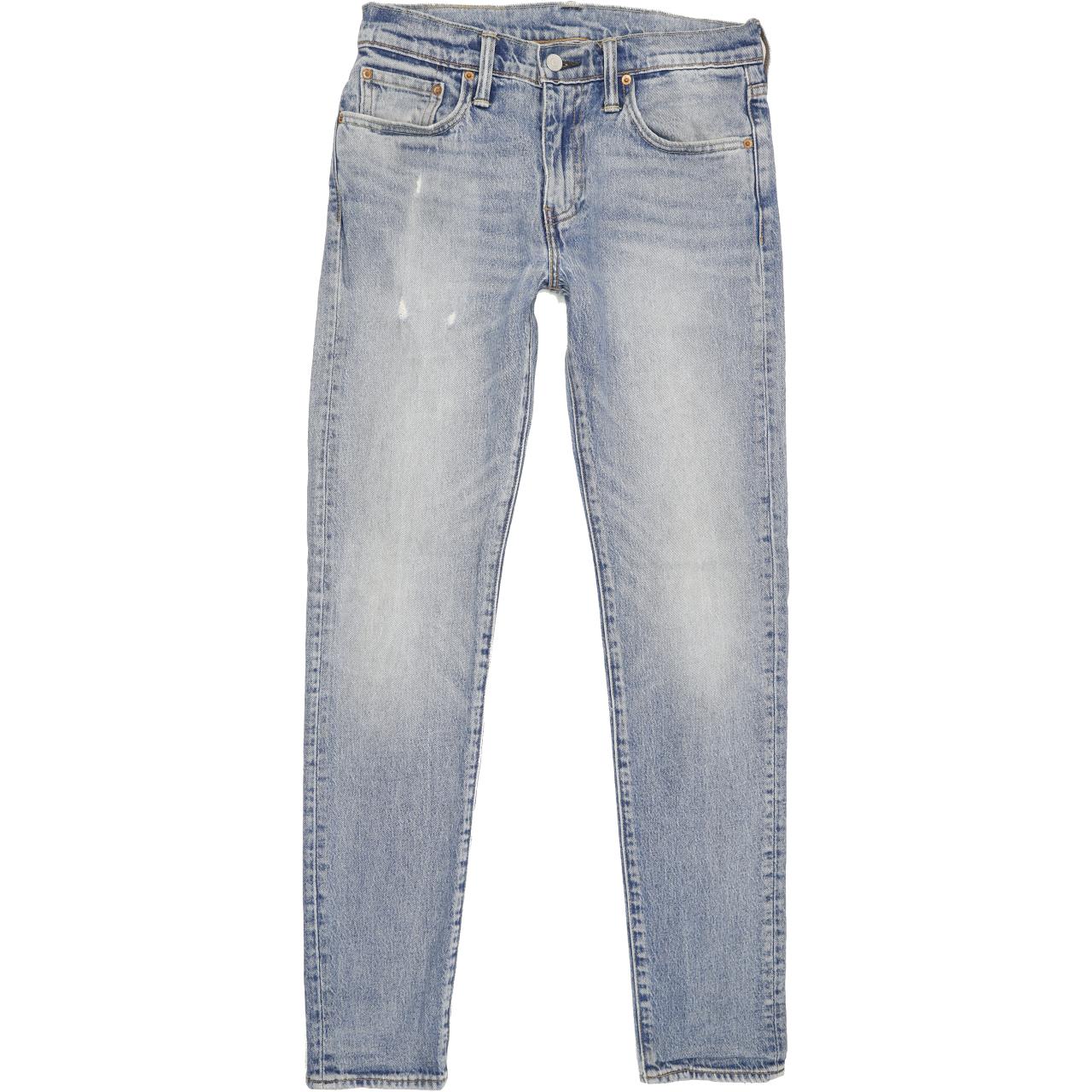 Levi's 512 Men Blue Tapered Slim Stretch Jeans W30 L33