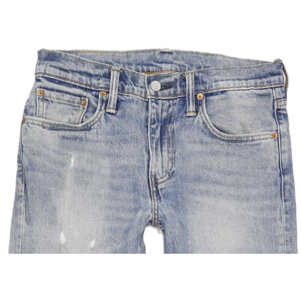 Levi's 512 Men Blue Tapered Slim Stretch Jeans W30 L33