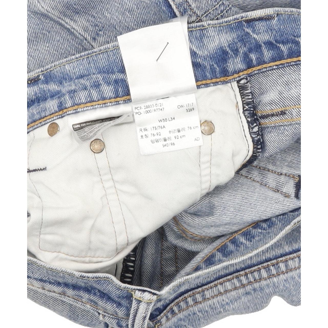 Levi's 512 Men Blue Tapered Slim Stretch Jeans W30 L33