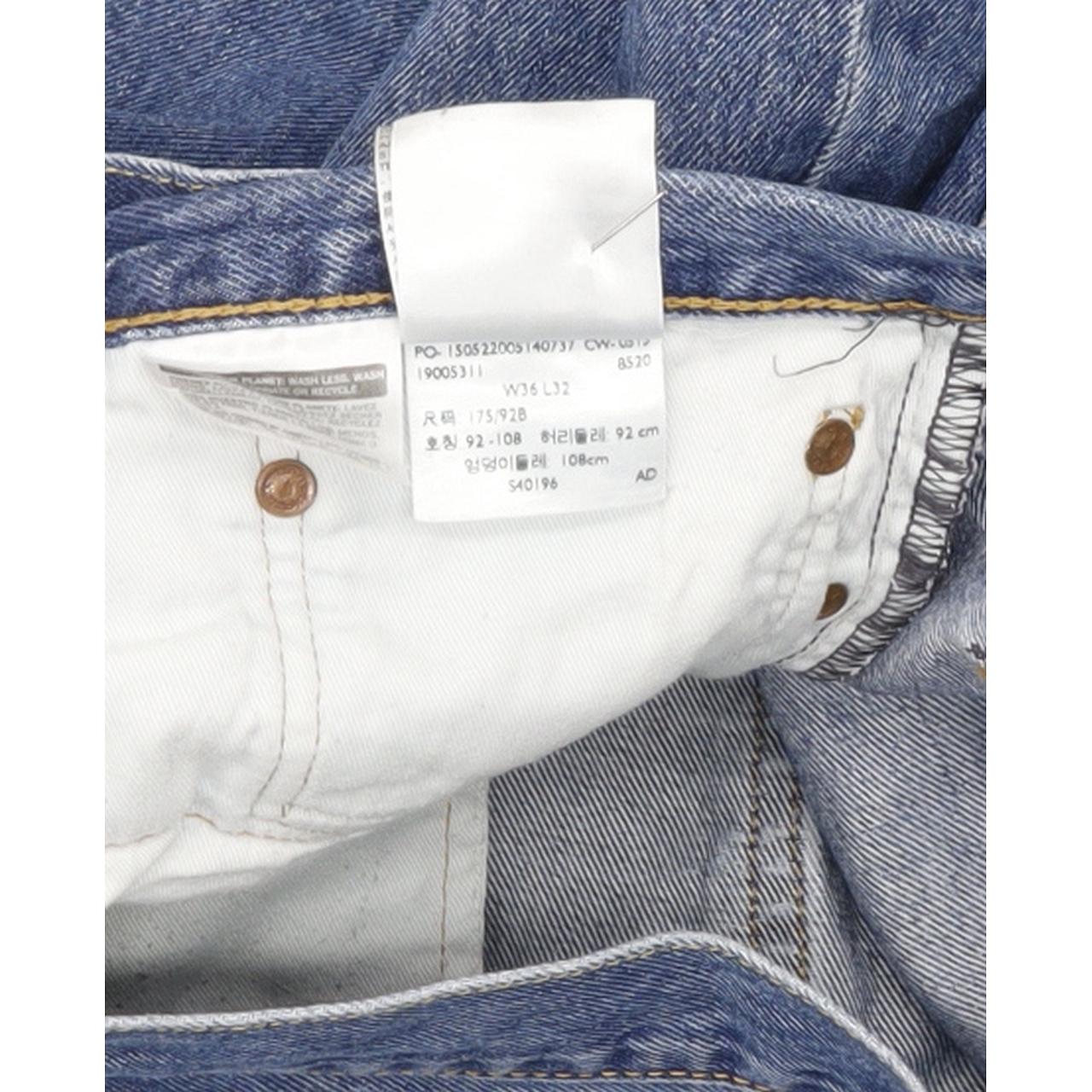 Levi's 514 Men Blue Straight Slim Jeans W36 L31