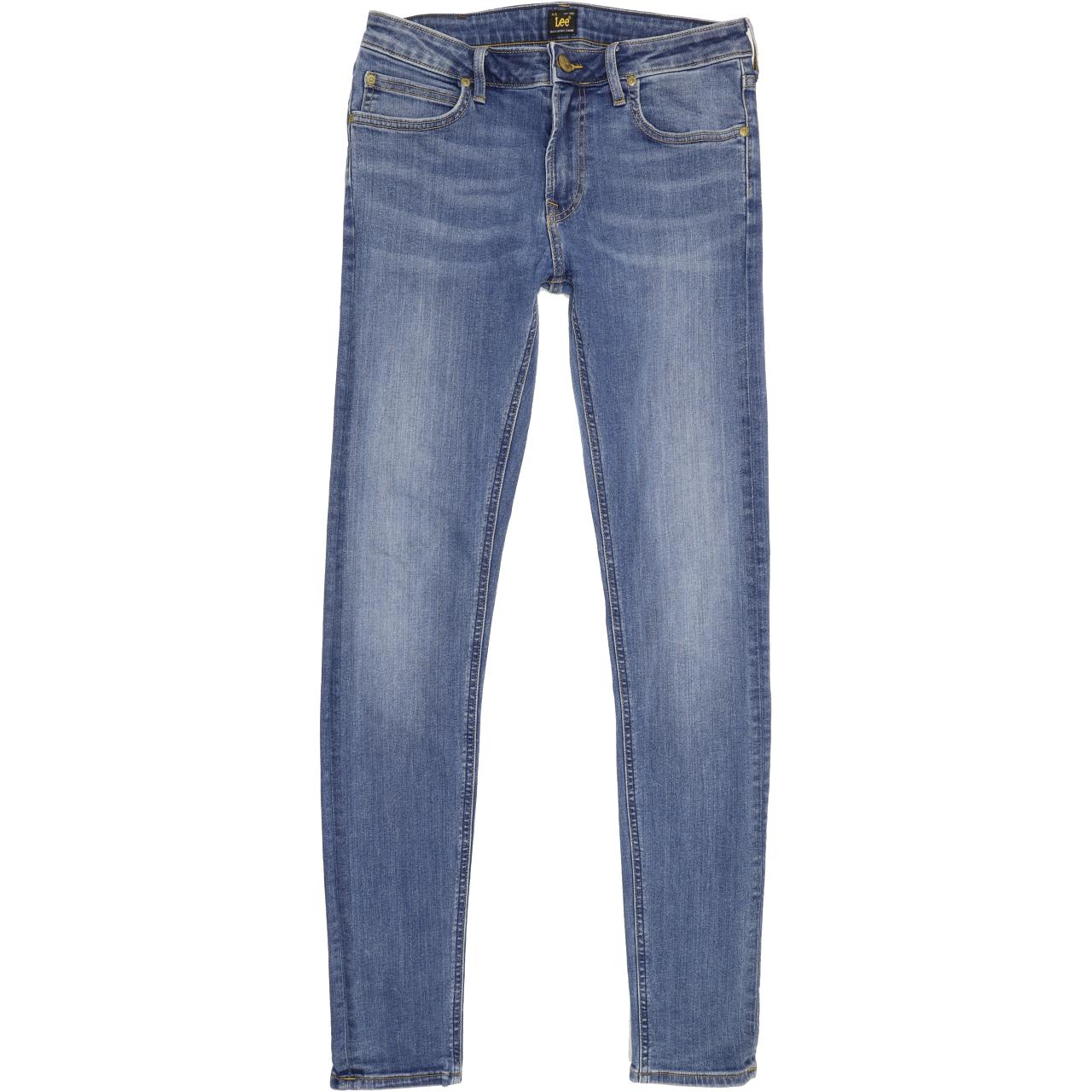 Lee Malone Women Blue Skinny Slim Stretch Jeans W31 L33