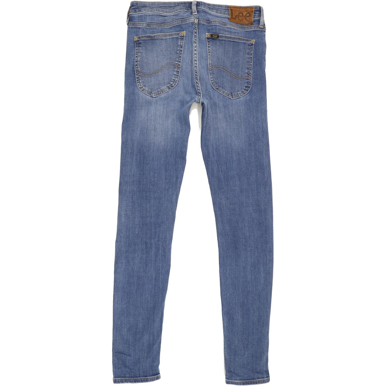 Lee Malone Women Blue Skinny Slim Stretch Jeans W31 L33