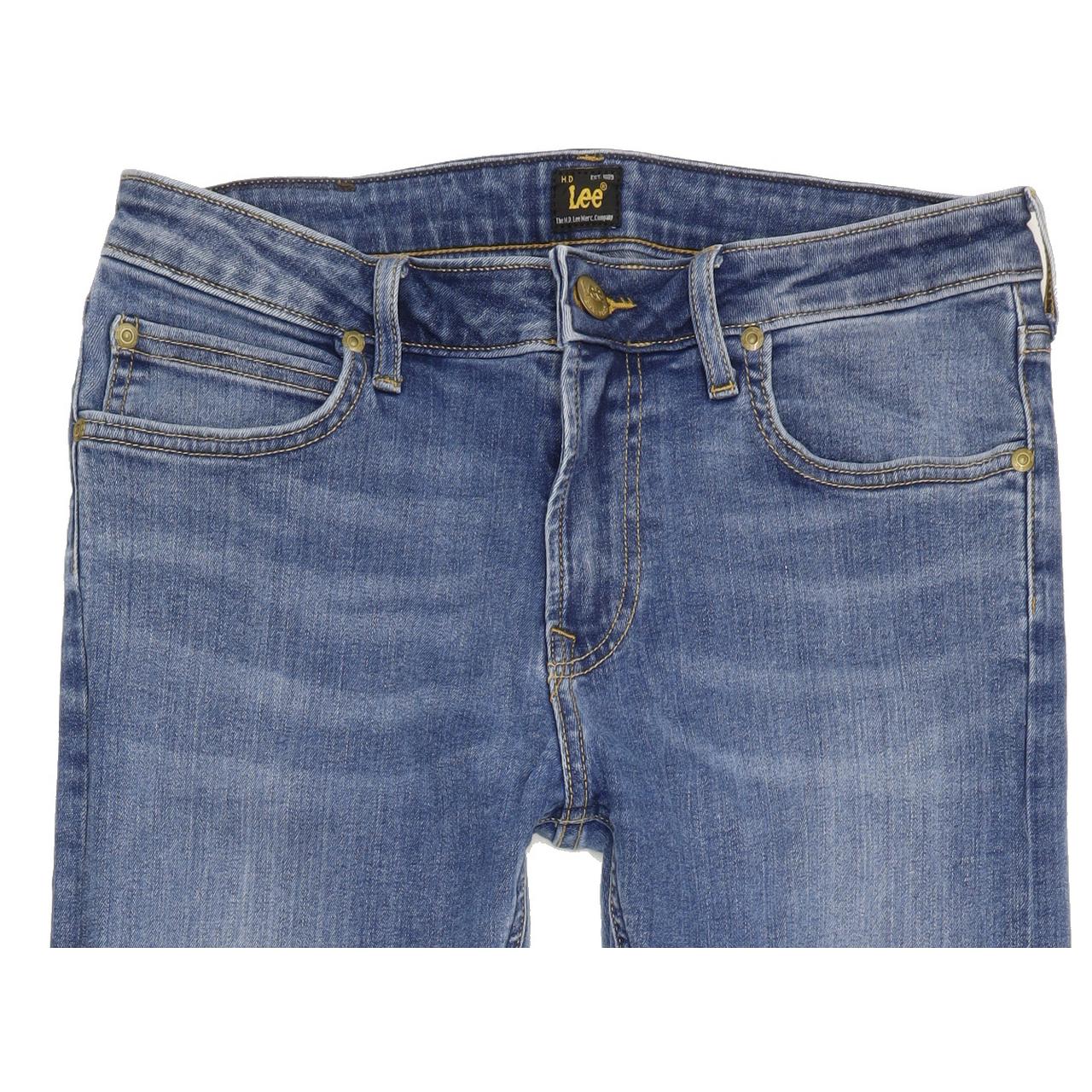 Lee Malone Women Blue Skinny Slim Stretch Jeans W31 L33