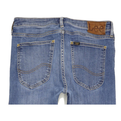 Lee Malone Women Blue Skinny Slim Stretch Jeans W31 L33